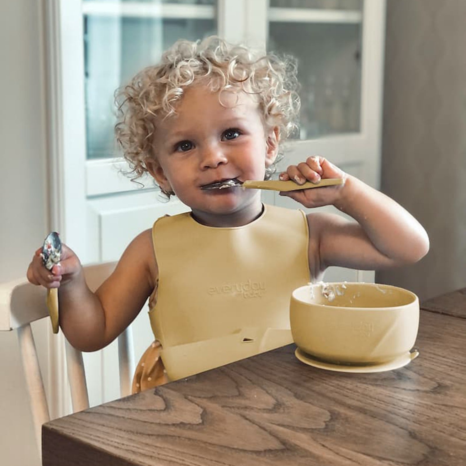 Haklapp i silikon som sitter på plats