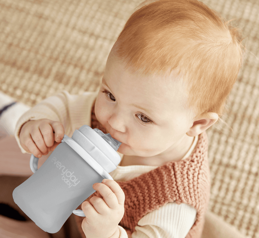 Sippy Kit Healthy+ Quiet Grey - Everyday Baby