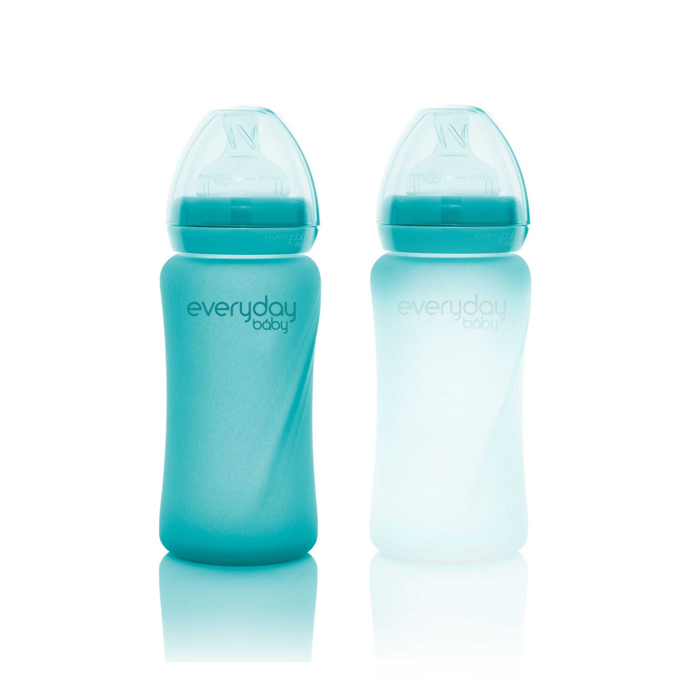 Nappflaska i Glas, värmekännande 240 ml