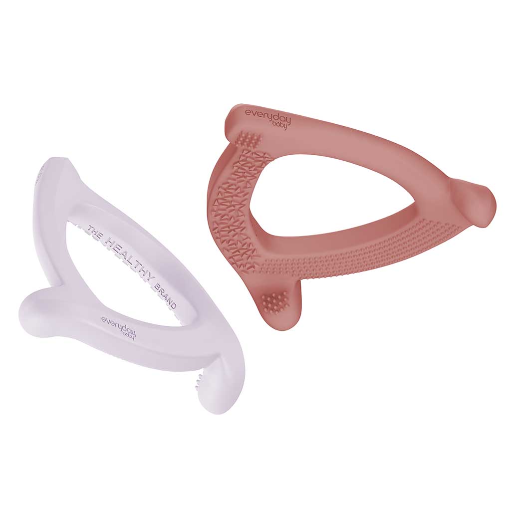 Silicone Teether 2-pack Mix LL/NR - Everyday Baby