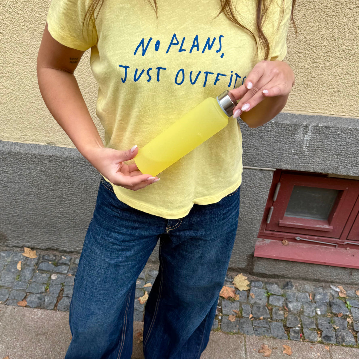 Vattenflaska i glas 400 ml