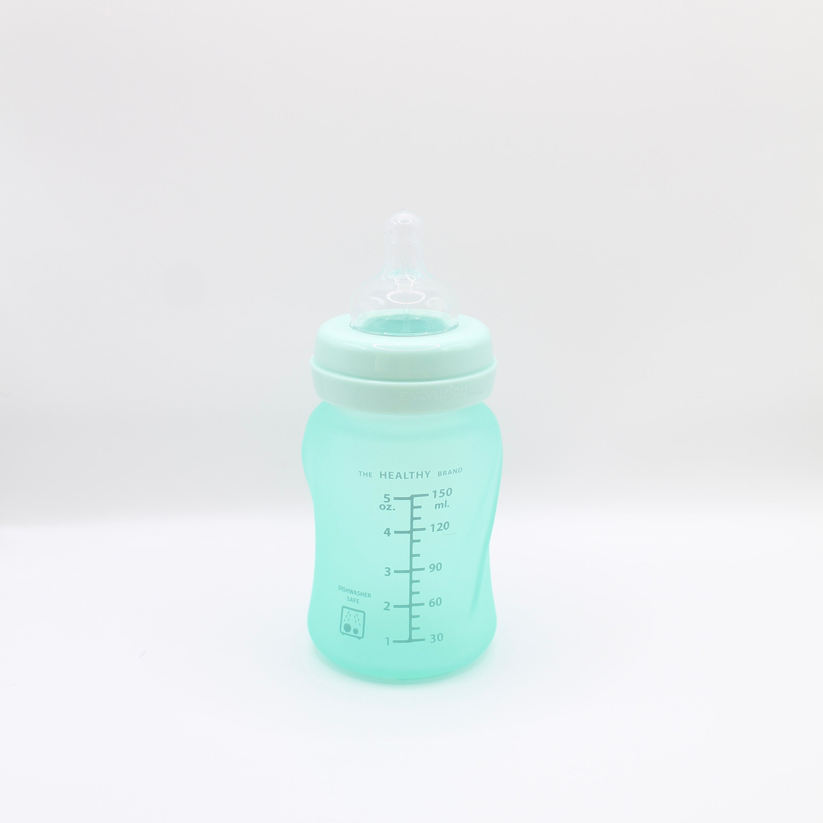 Glass Baby Bottle with silicone 150 ml