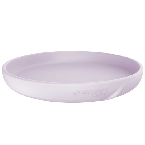 Silicone Plate Light Lavender - Everyday Baby