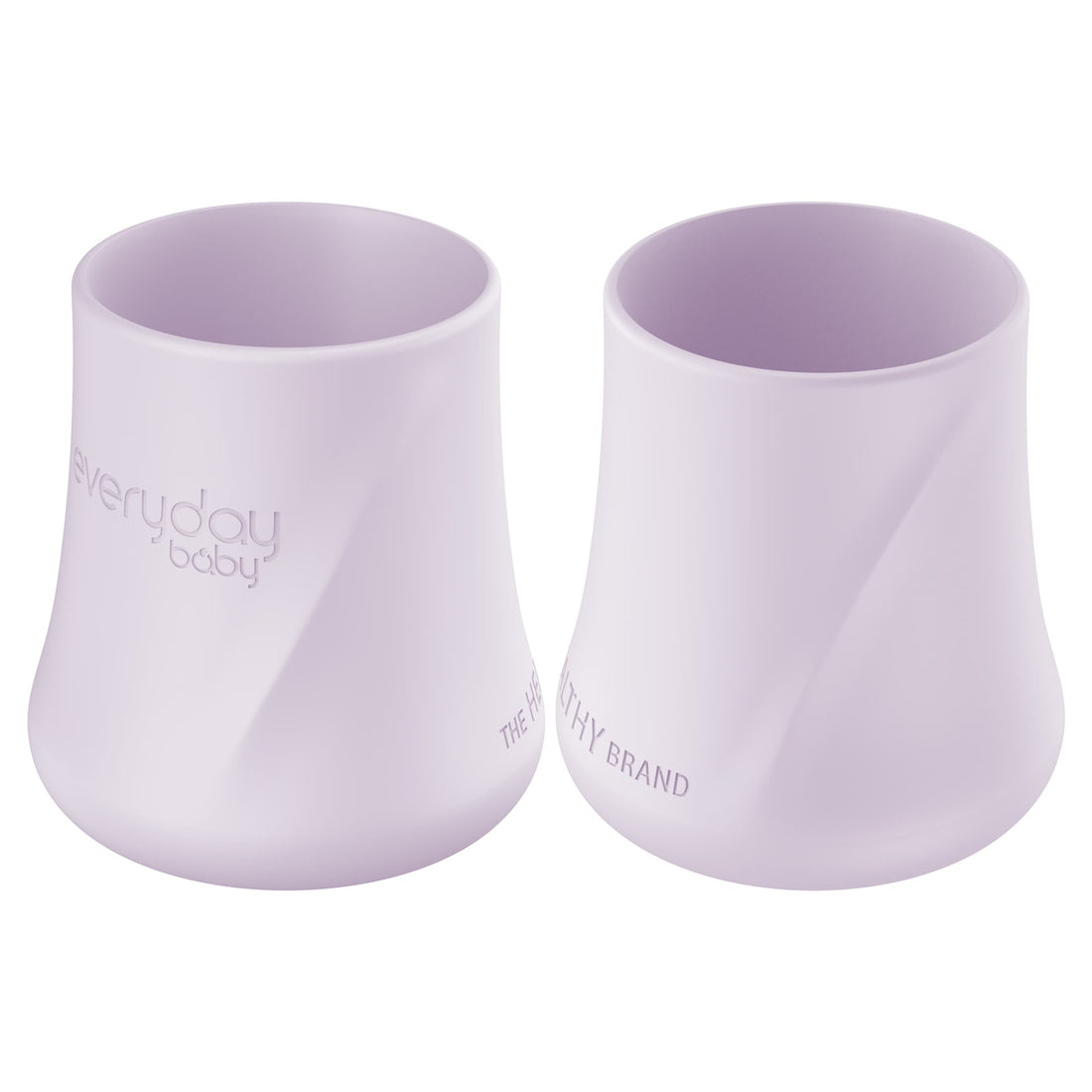 Silicone Cup 2-pack Light Lavender - Everyday Baby
