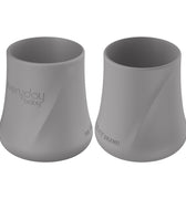 Silicone Cup 2-pack Quiet Grey - Everyday Baby