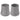 Silicone Cup 2-pack Quiet Grey - Everyday Baby