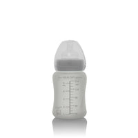 Glass Baby Bottle Healthy+ 150 ml Quiet Grey - Everyday Baby