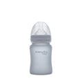 Glass Baby Bottle 150 ml Quiet Grey - Everyday Baby