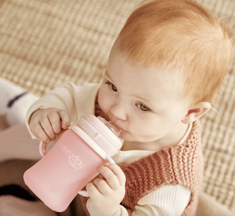 Sippy Kit Healthy+ Cerise Pink - Everyday Baby